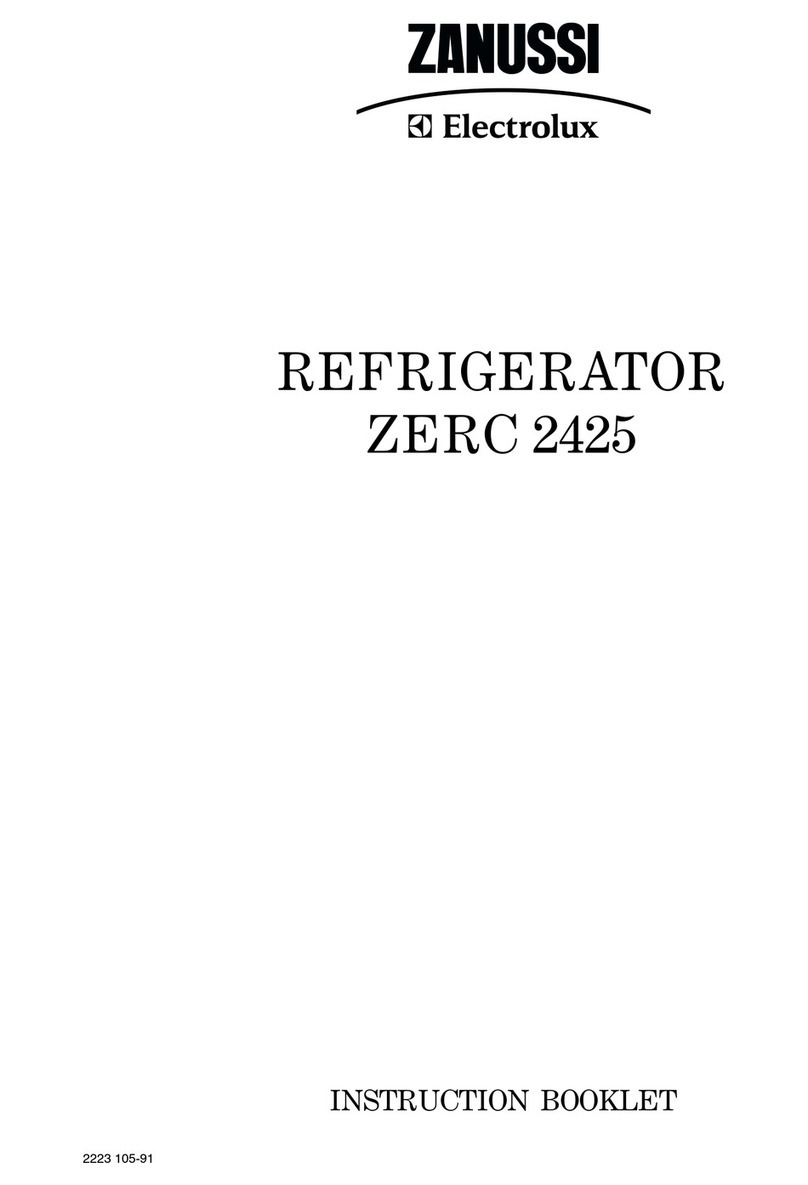 Zanussi Electrolux ZERC 2425 Instruction booklet