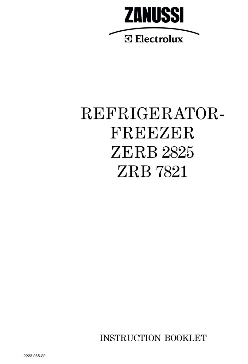 Zanussi Electrolux ZERB 2825 Instruction booklet