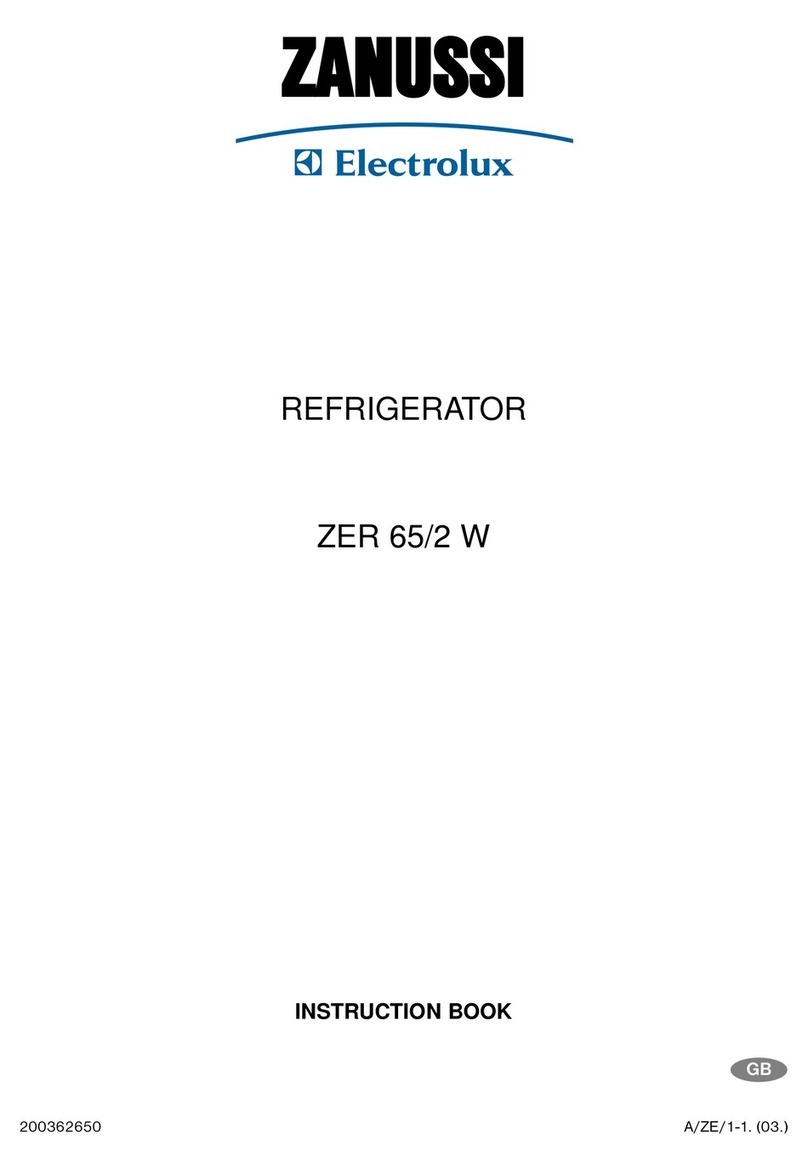 Zanussi ZER 65/2 W User manual