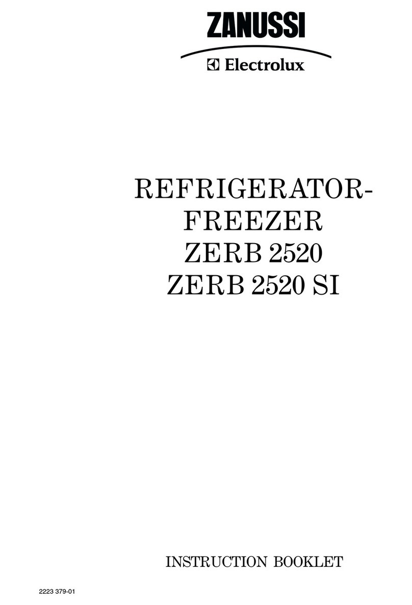 Zanussi Electrolux ZERB 2520 Instruction booklet Zanussi Electrolux ZERB 2520 Instruction booklet
