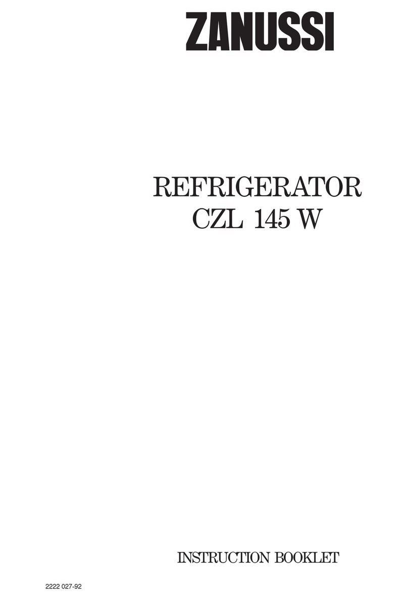 Zanussi CZL 145 W User manual