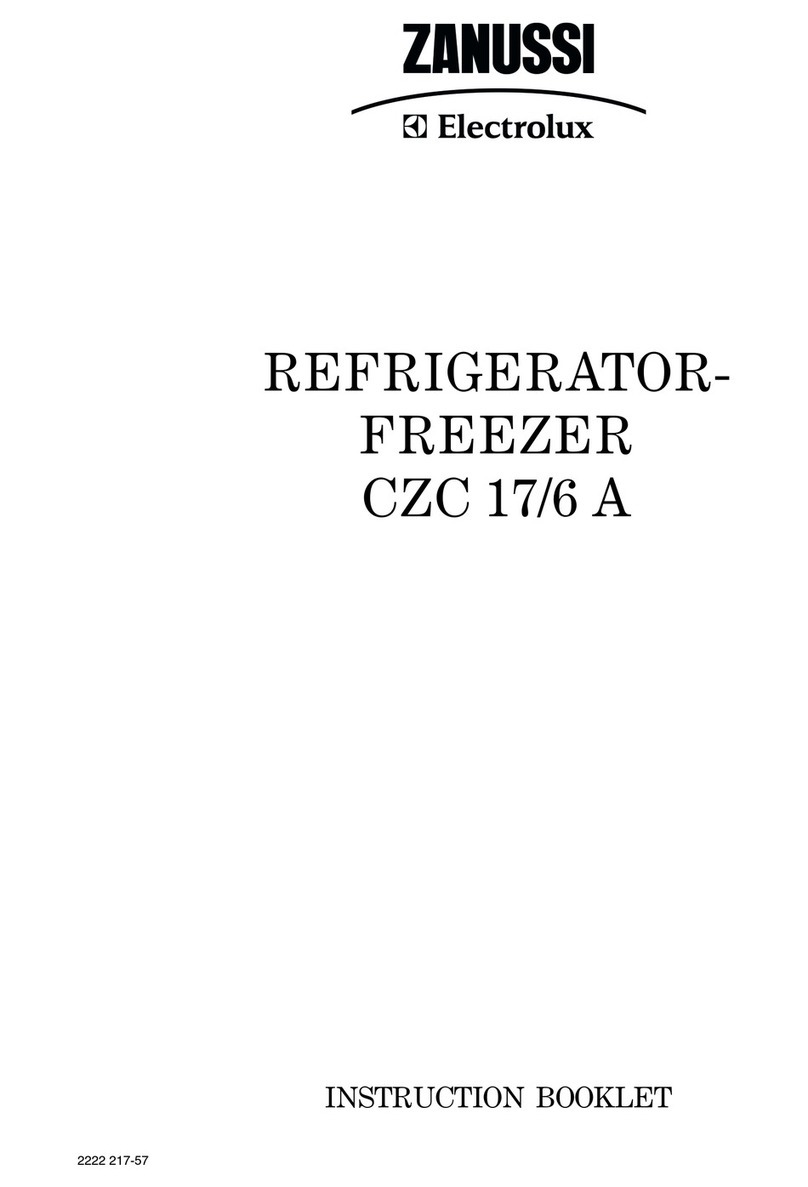 Zanussi CZC 17/6 A User manual