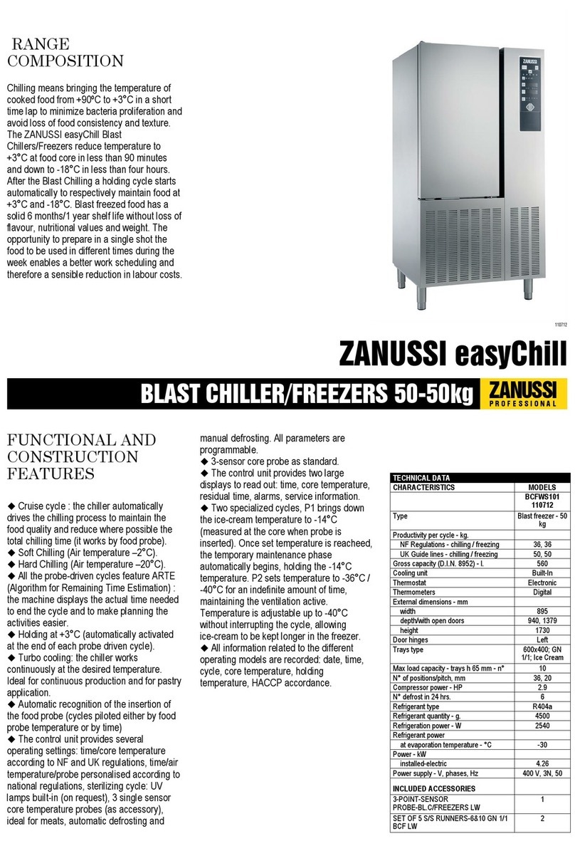 Zanussi ZANUSSI easyChill 110048 User manual