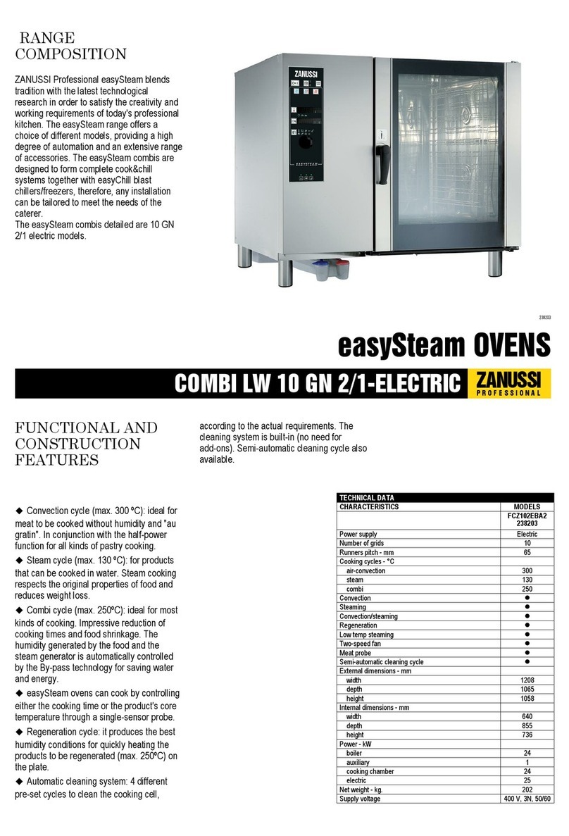 Zanussi easySteam 238003 User manual Zanussi easySteam 238003 User manual