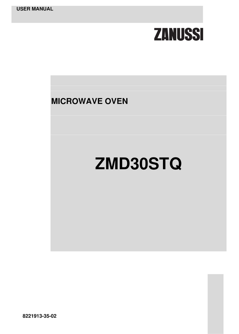 Zanussi ZMD30STQ user manual