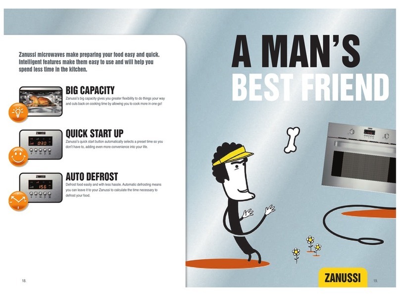 Zanussi ZNF21X User manual Zanussi ZNF21X User manual