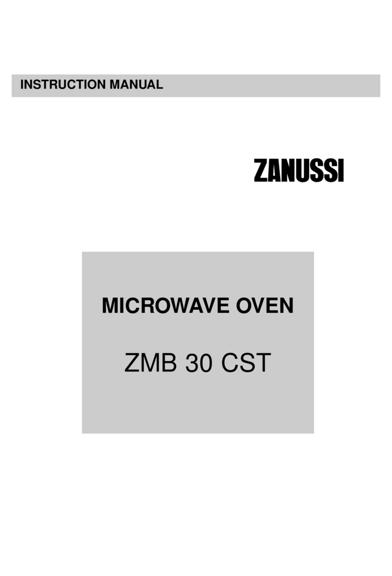 Zanussi ZMB 30 CST instruction manual