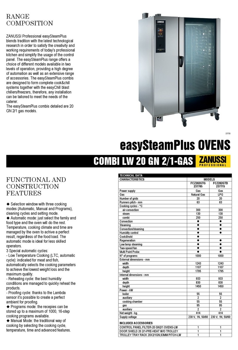Zanussi easySteamPlus 237505 User manual