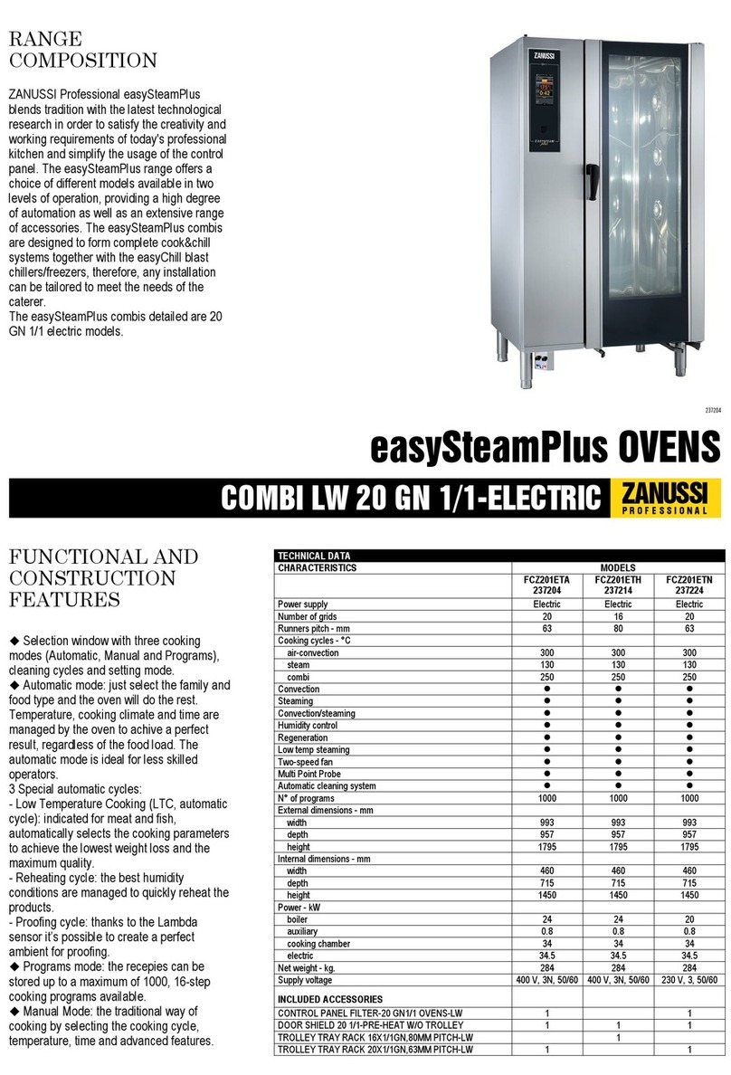 Zanussi easySteamPlus 237004 User manual