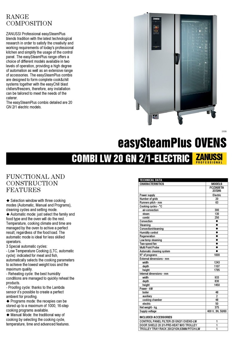 Zanussi easySteamPlus 237005 User manual Zanussi easySteamPlus 237005 User manual