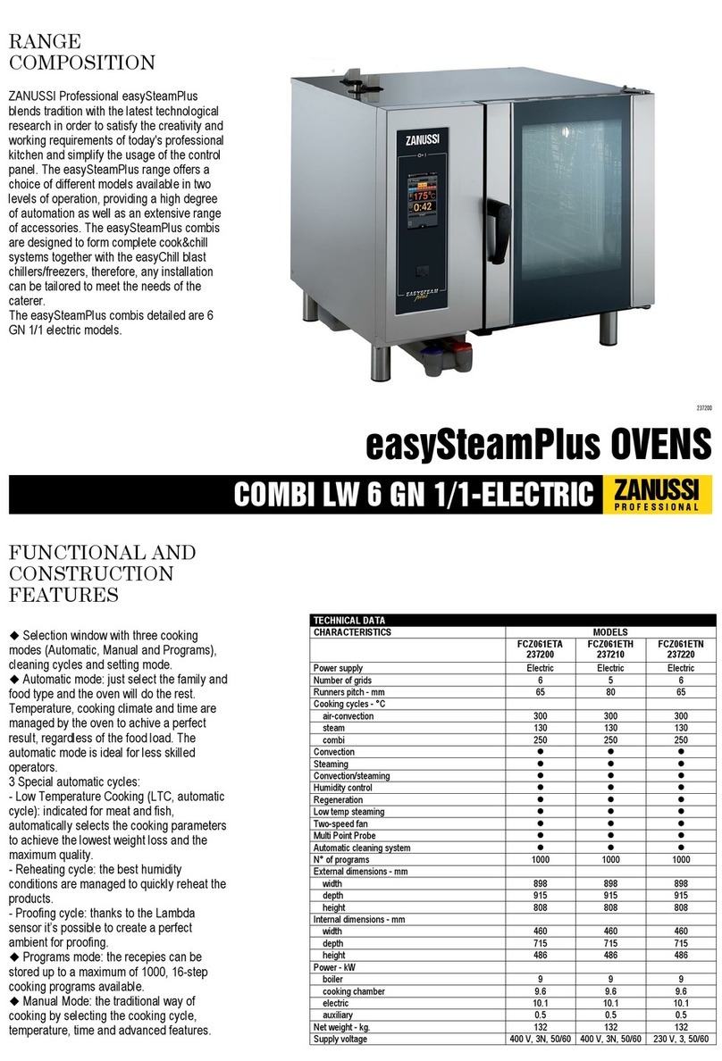 Zanussi easySteamPlus 237000 User manual