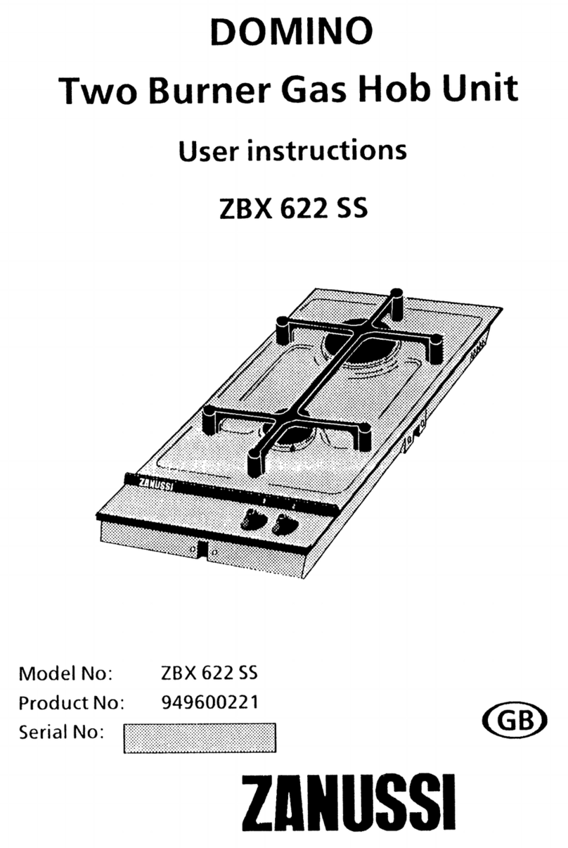 Domino ZBX 622 SS User manual