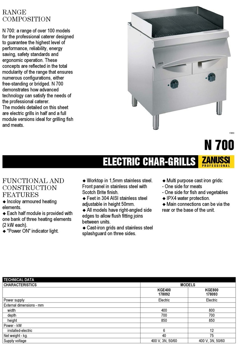 Zanussi 178092 Specifications