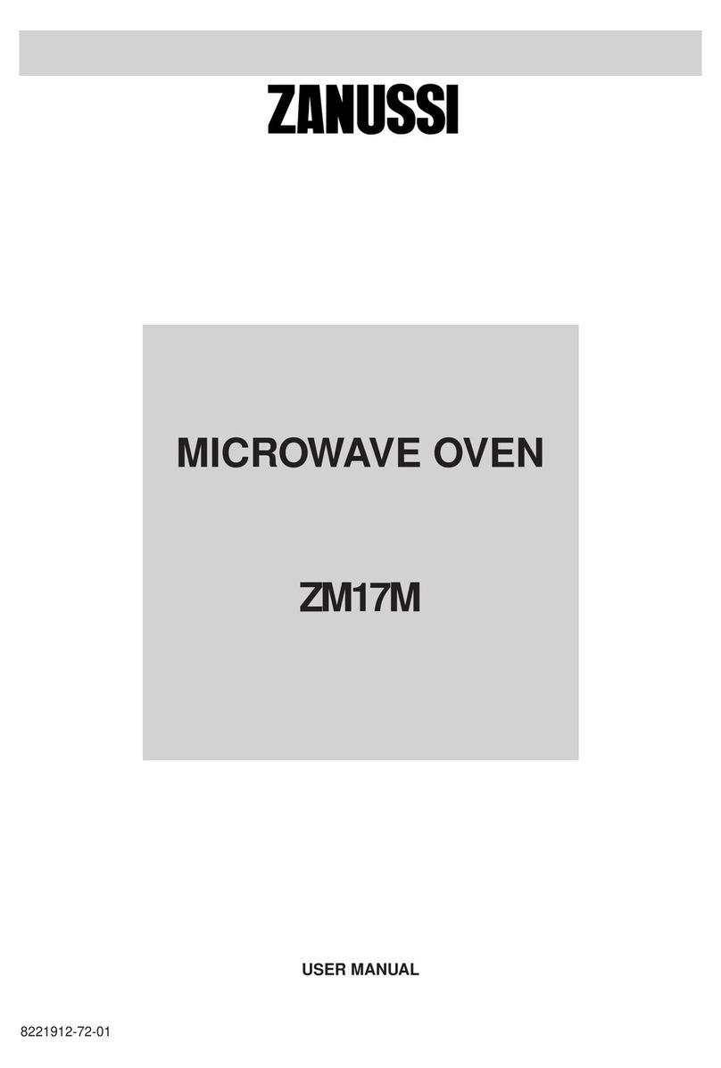 Zanussi ZM17M User manual