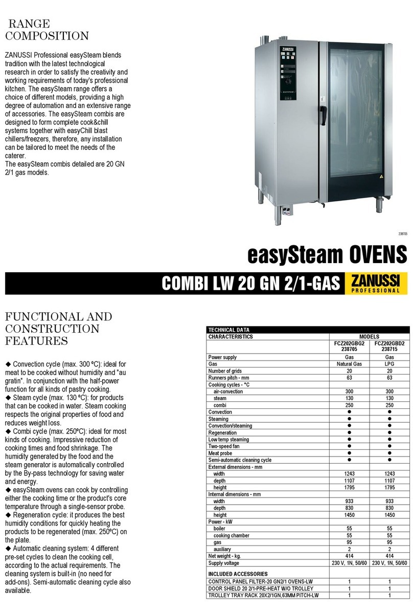 Zanussi easySteam 238505 User manual