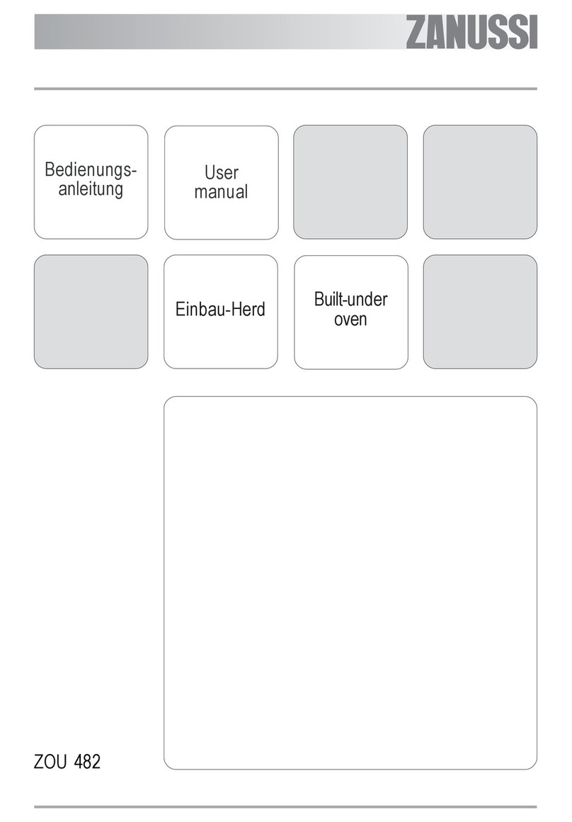 Zanussi ZOU 482 User manual