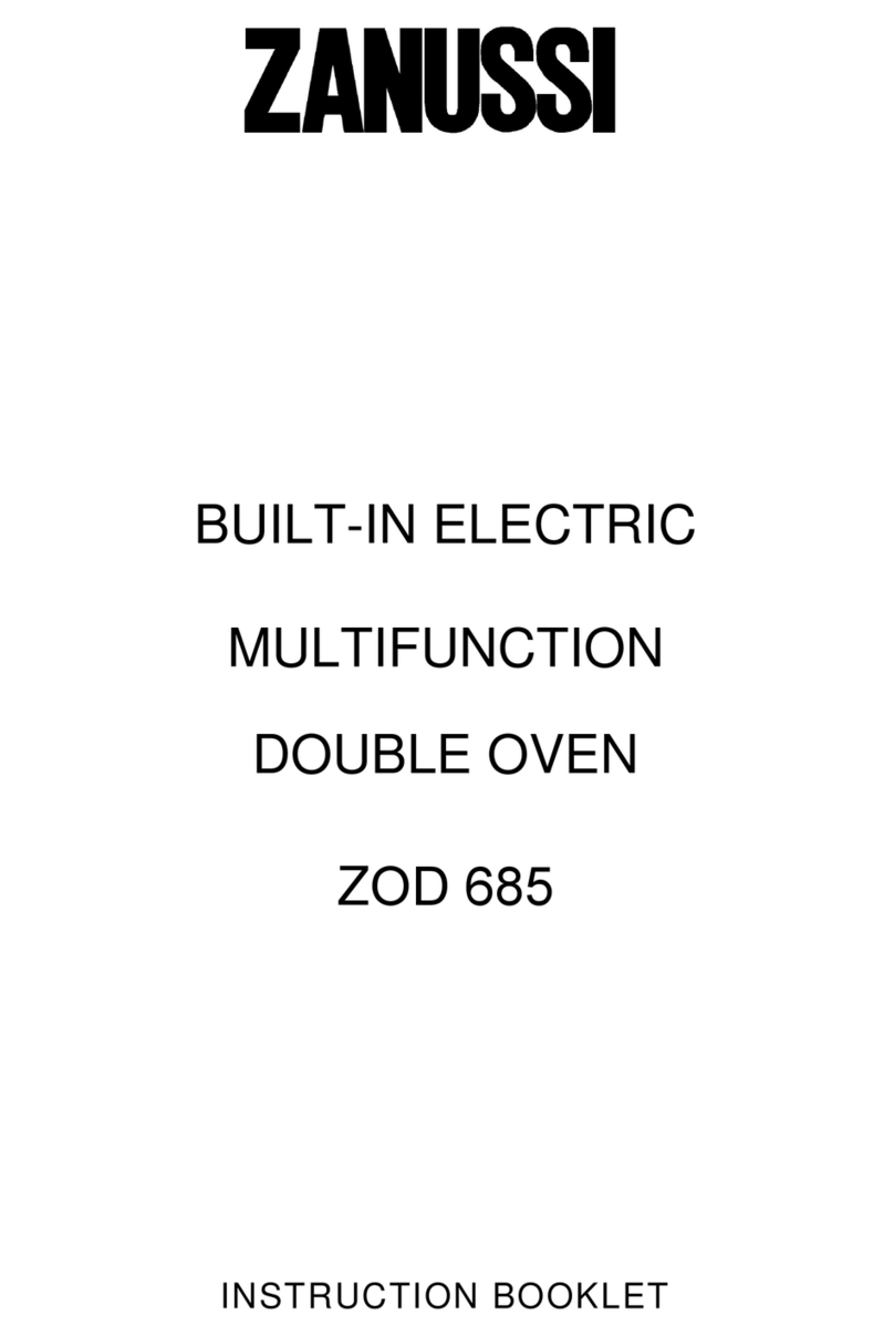 Zanussi ZOD 685 Instruction booklet