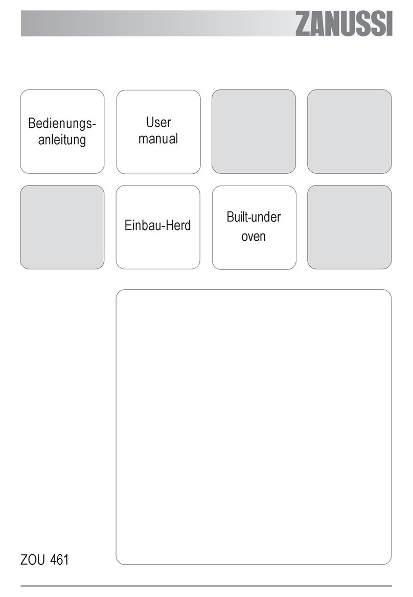 Zanussi ZOU 461 user manual
