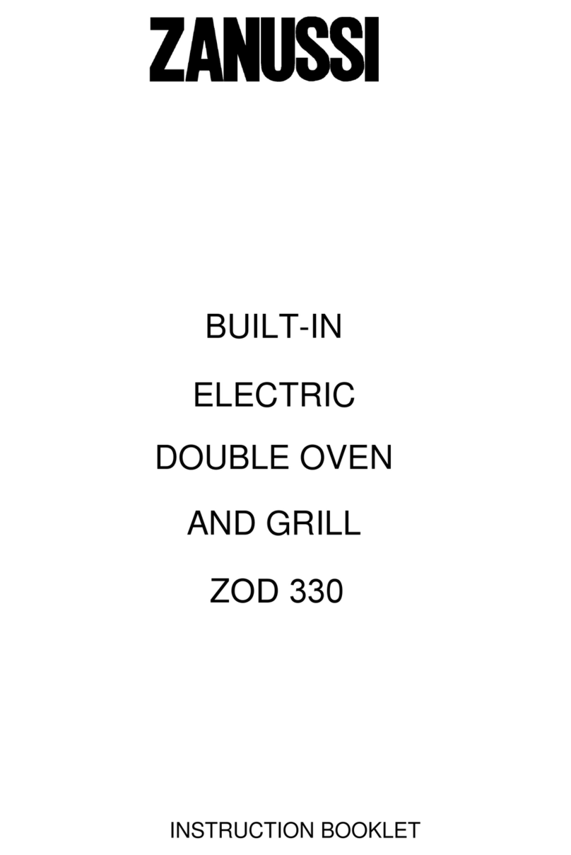 Zanussi ZOD 330 Instruction booklet