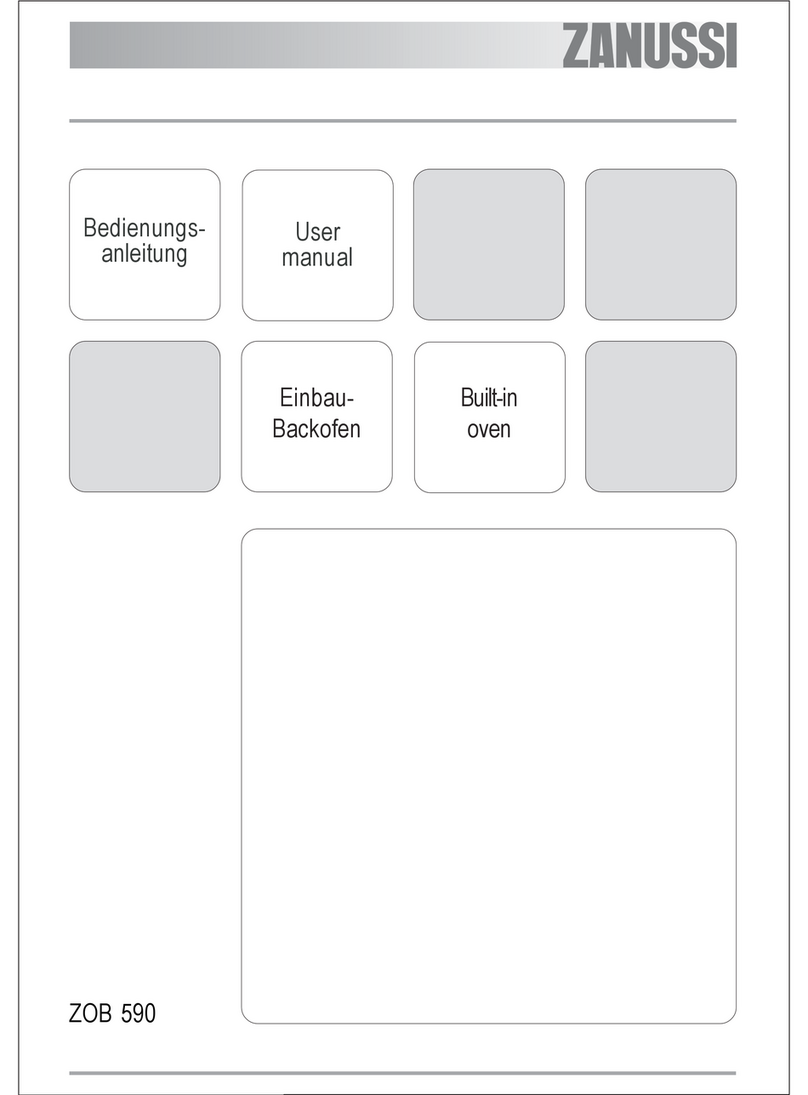 Zanussi ZOB 590 User manual