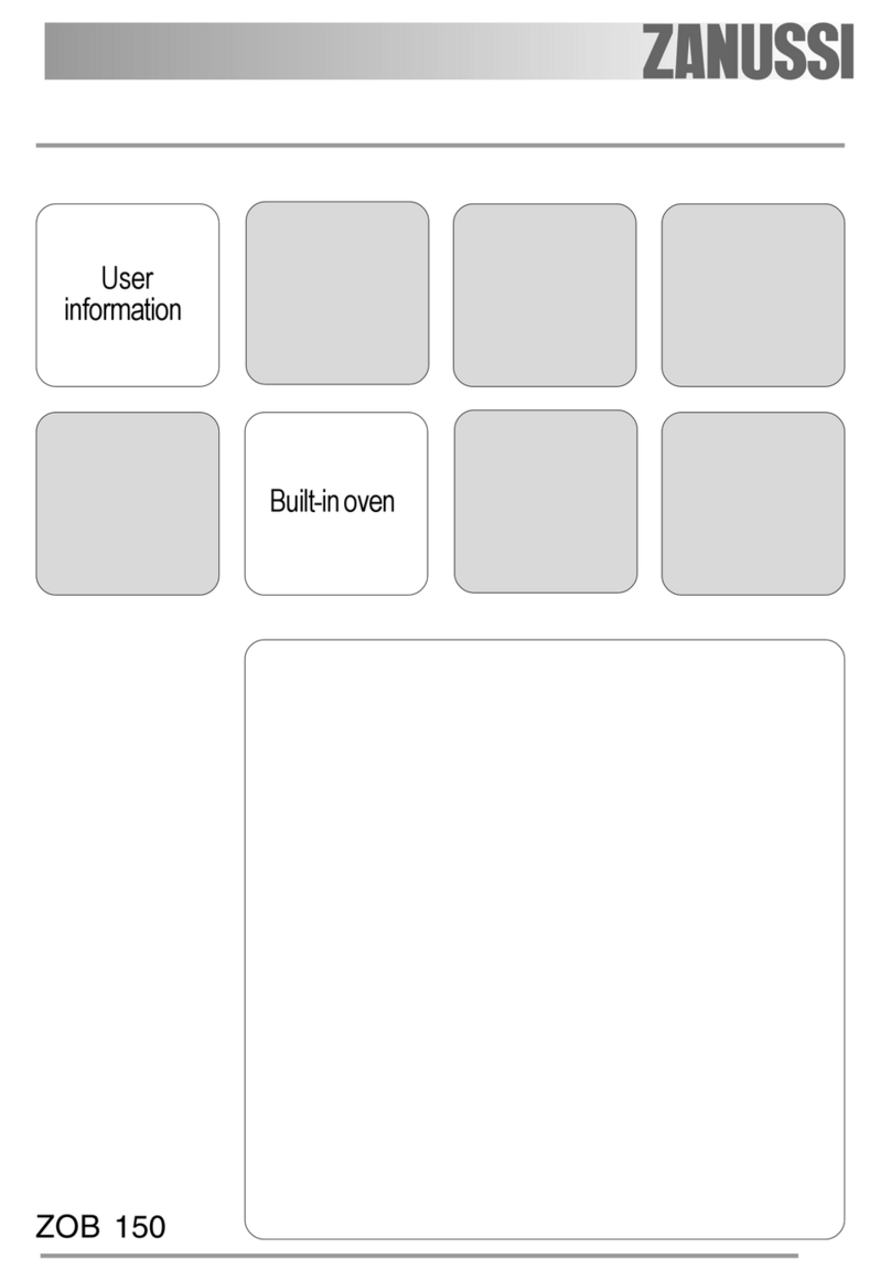 Zanussi ZOB 150 Operation manual