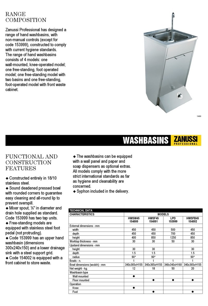 Zanussi 153980 Specifications