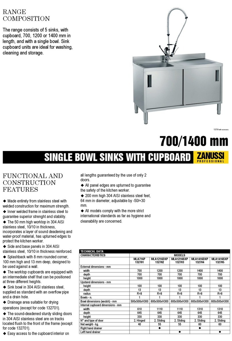 Zanussi 132701 Specifications