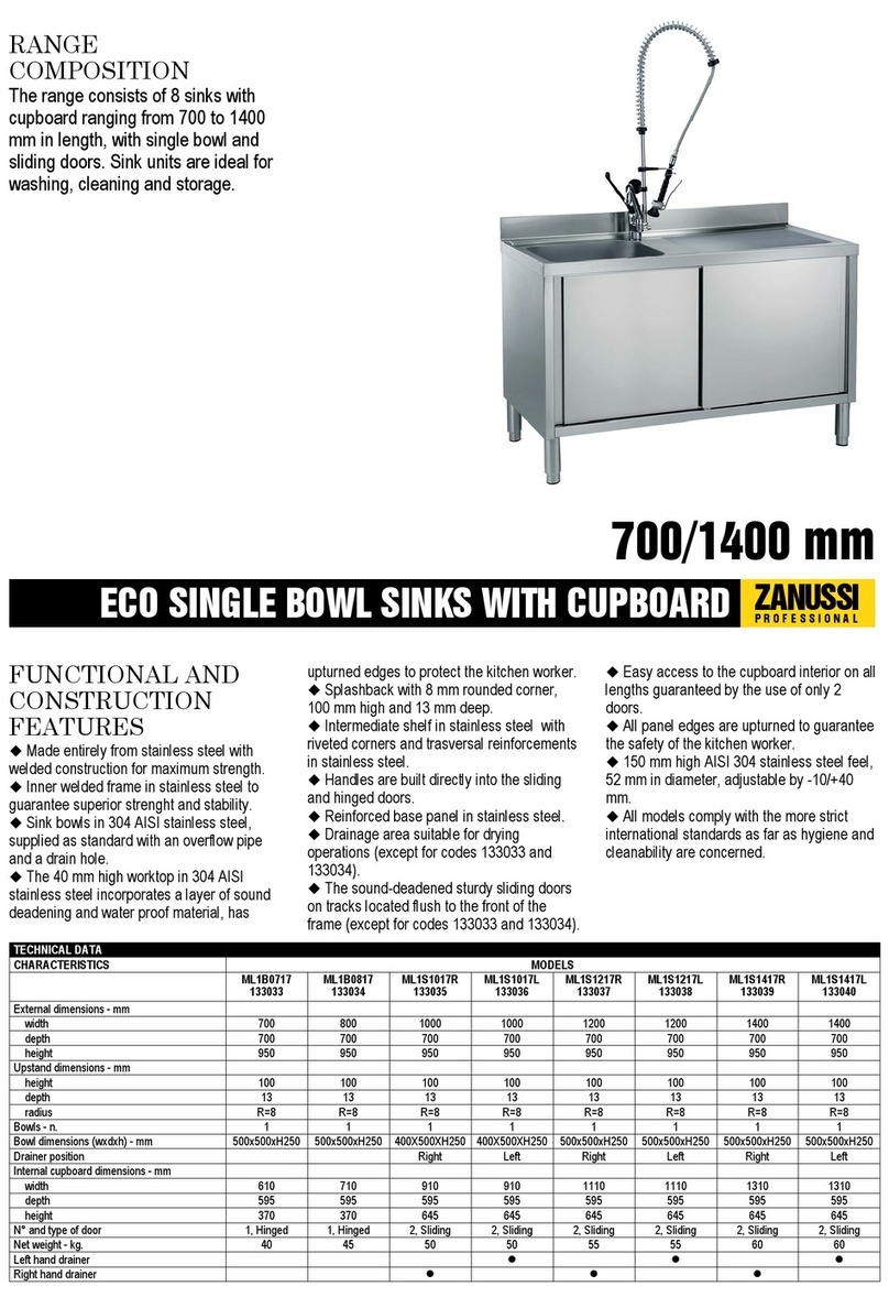 Zanussi 133033 Specifications