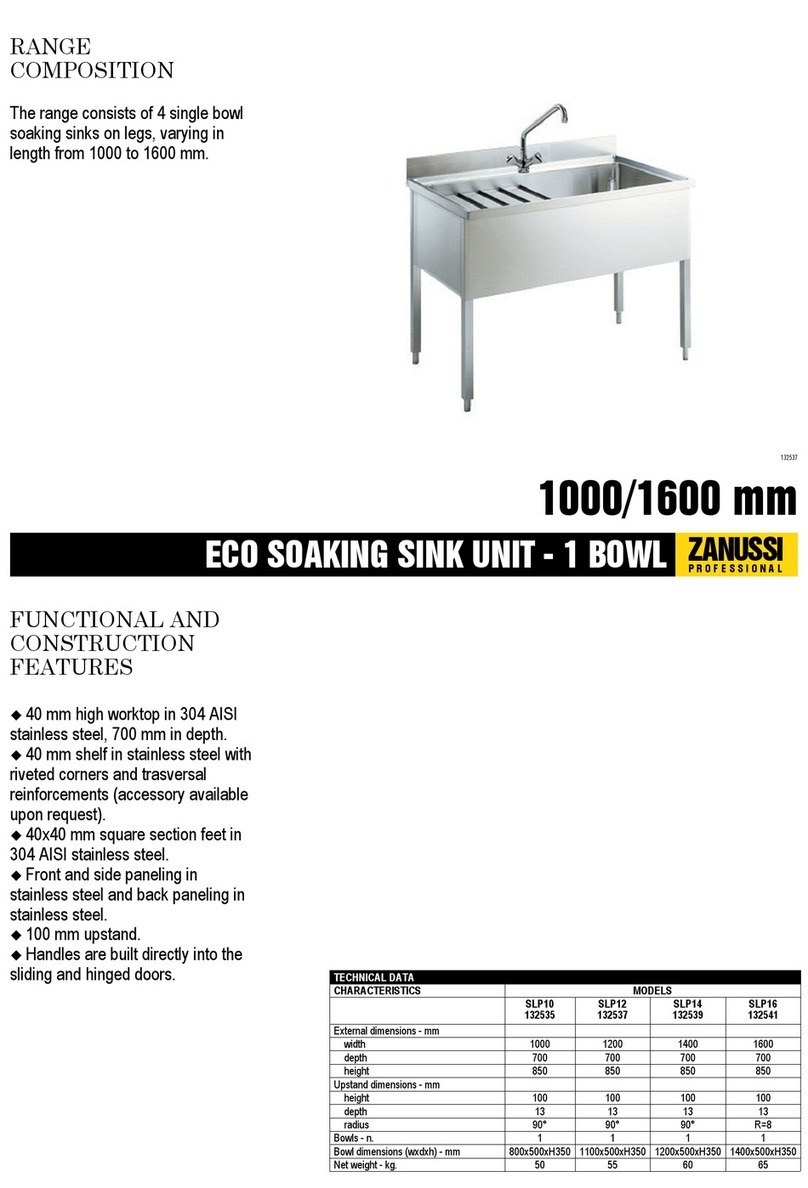 Zanussi 132535 Specifications Zanussi 132535 Specifications