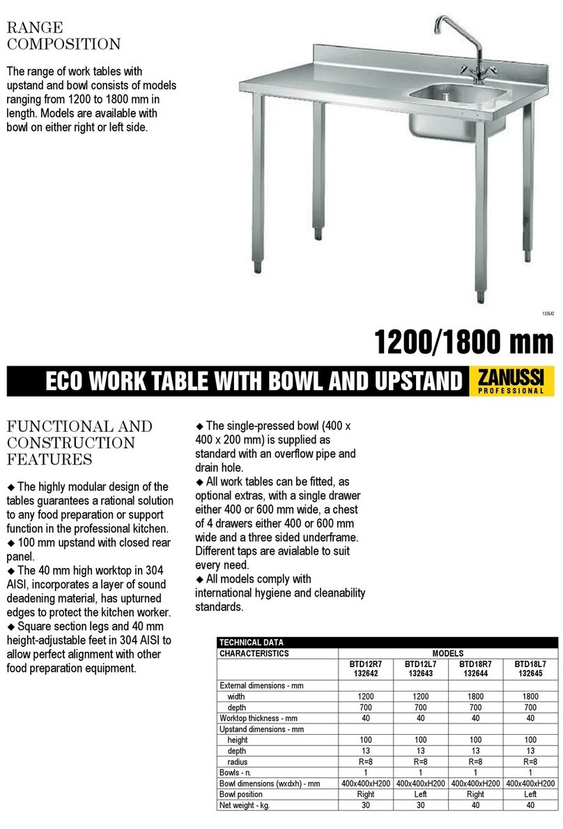 Zanussi 132642 Specifications
