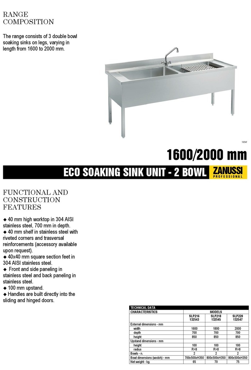 Zanussi 132543 Specifications