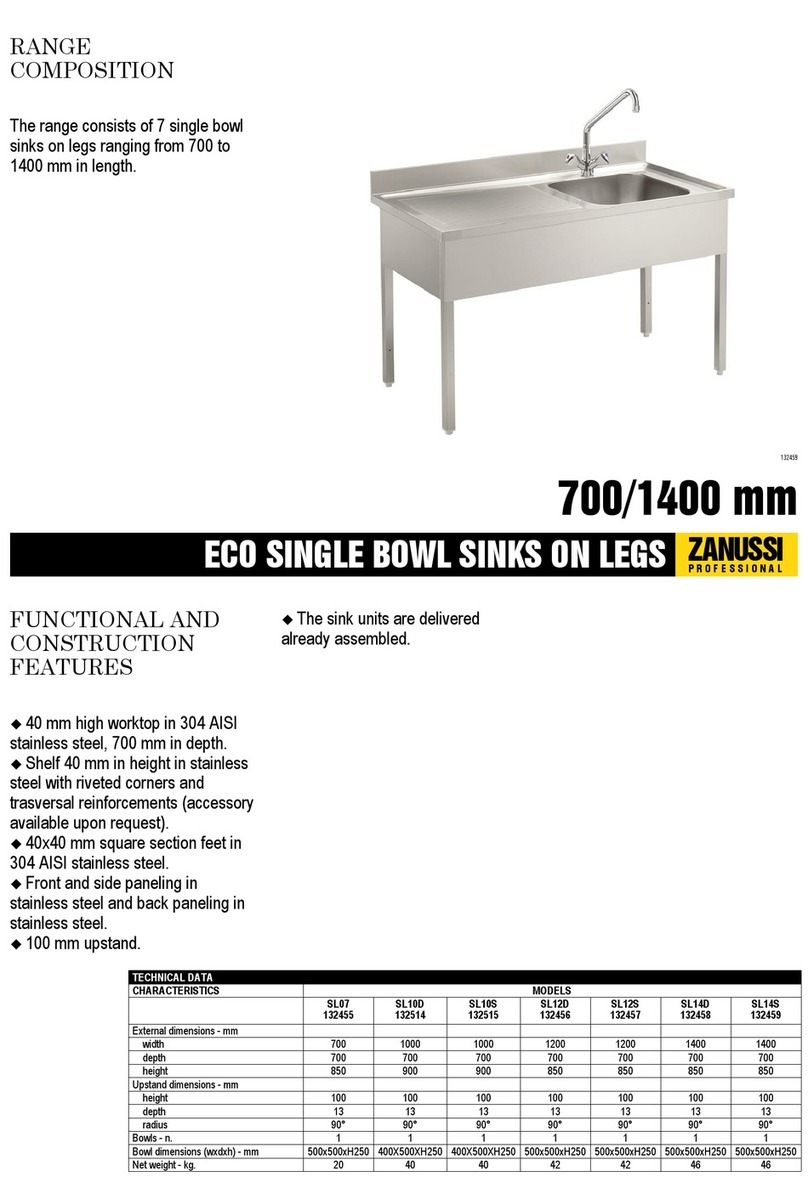 Zanussi 132455 Specifications