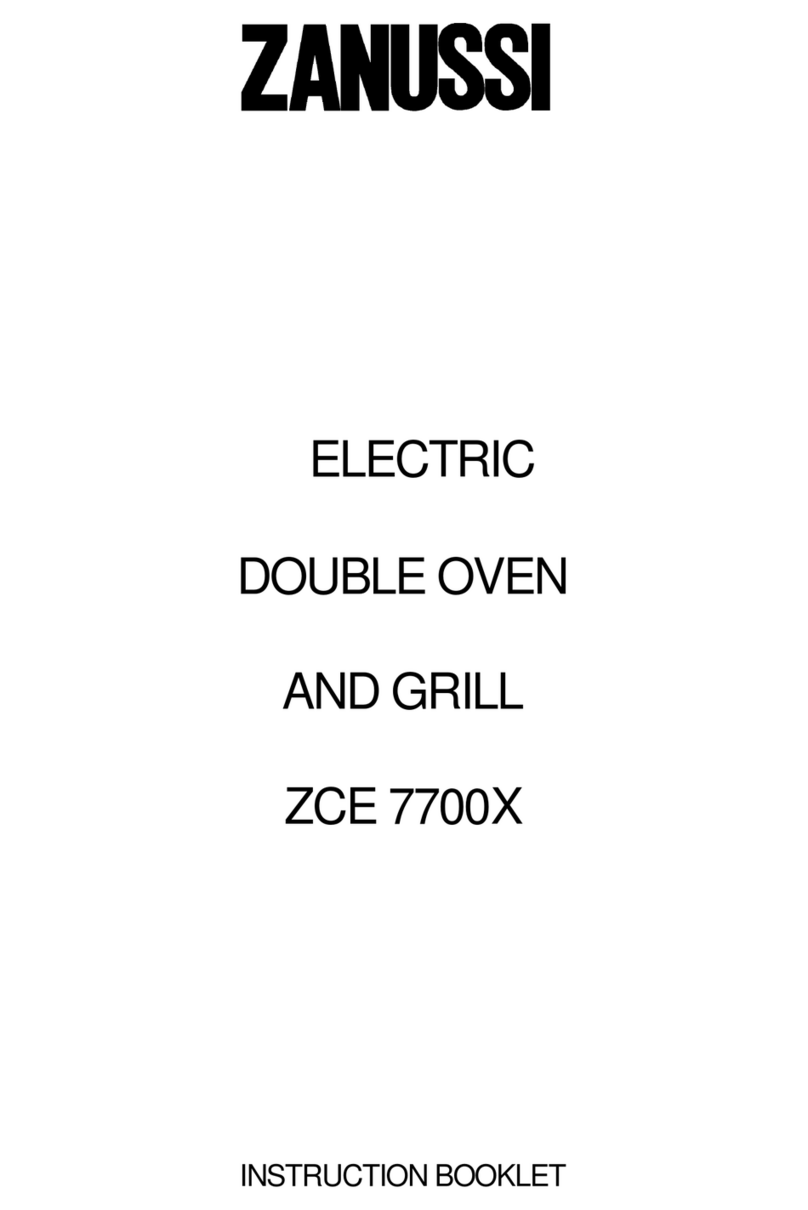 Zanussi ZCE 7700X User manual