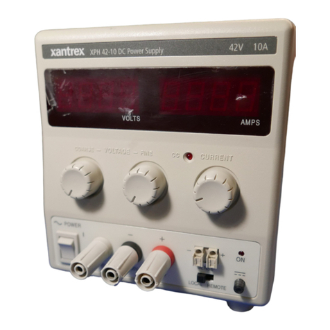 Xantrex 42V 10A User manual