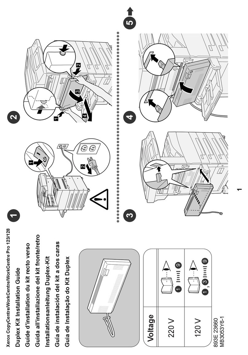 Xerox WorkCentre 123 User manual