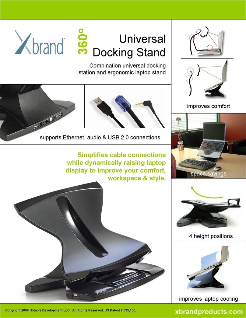 Xbrand Universal Docking Stand 360 Brochure & specs