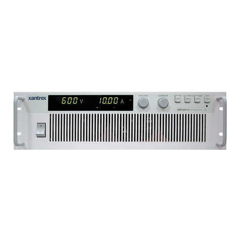Xantrex XPR 10-600 operating manual