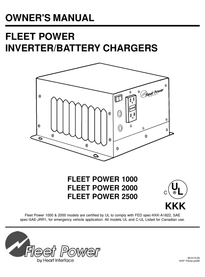 Fleet Power 2000 owner's manual