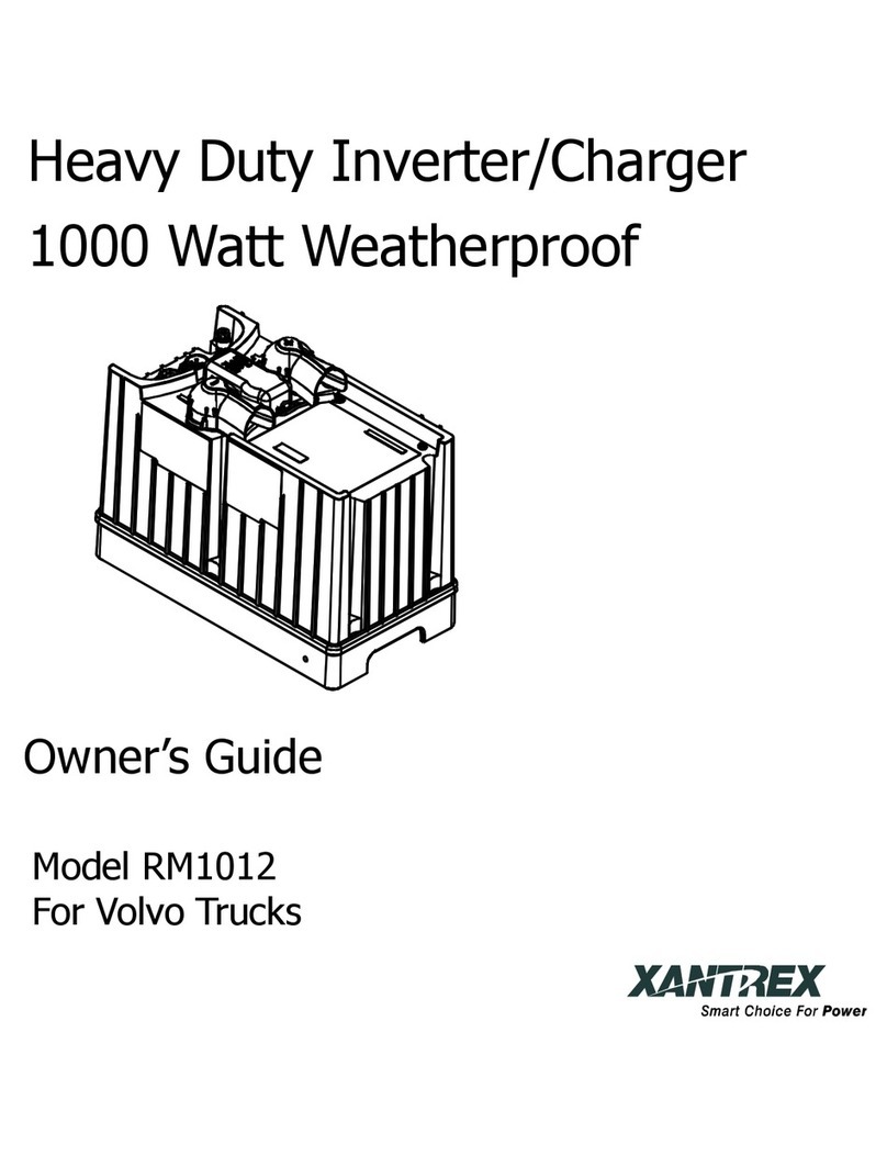 Xantrex RM1012 owner's guide
