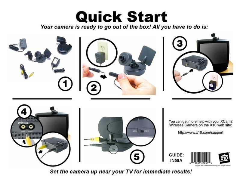 X10 XCam2 User manual