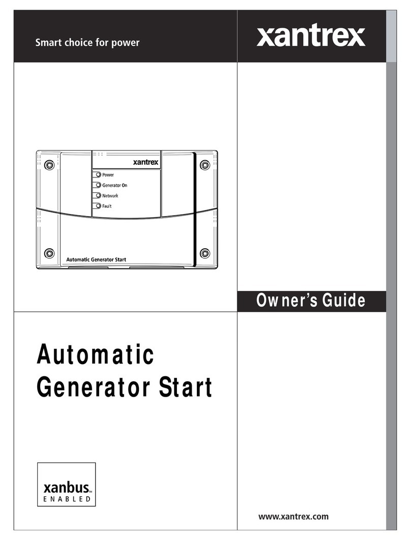 Xantrex Automatic Generator owner's guide