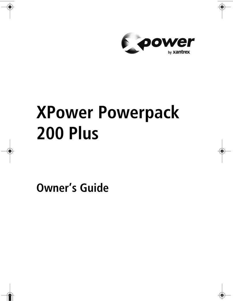 Xantrex XPower 400 User manual