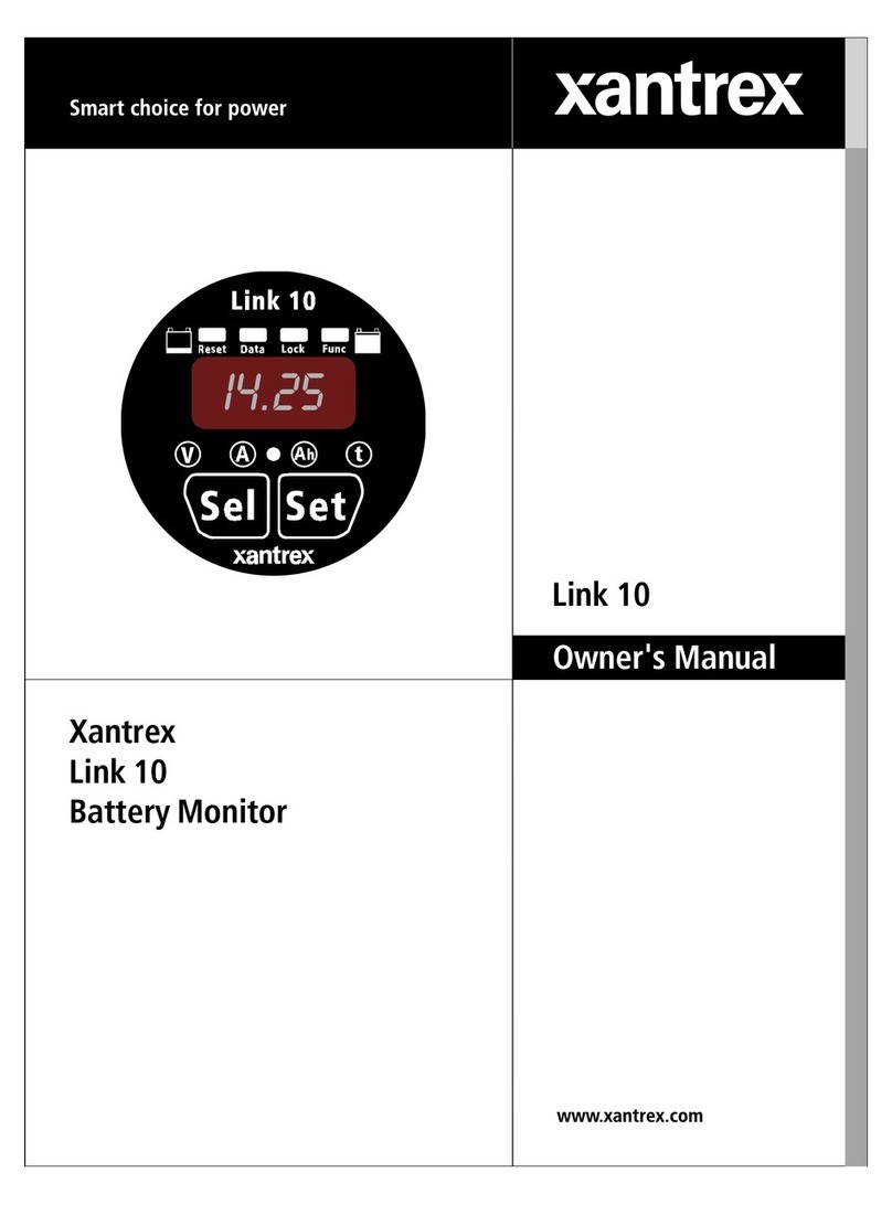 Xantrex Link 10 User manual