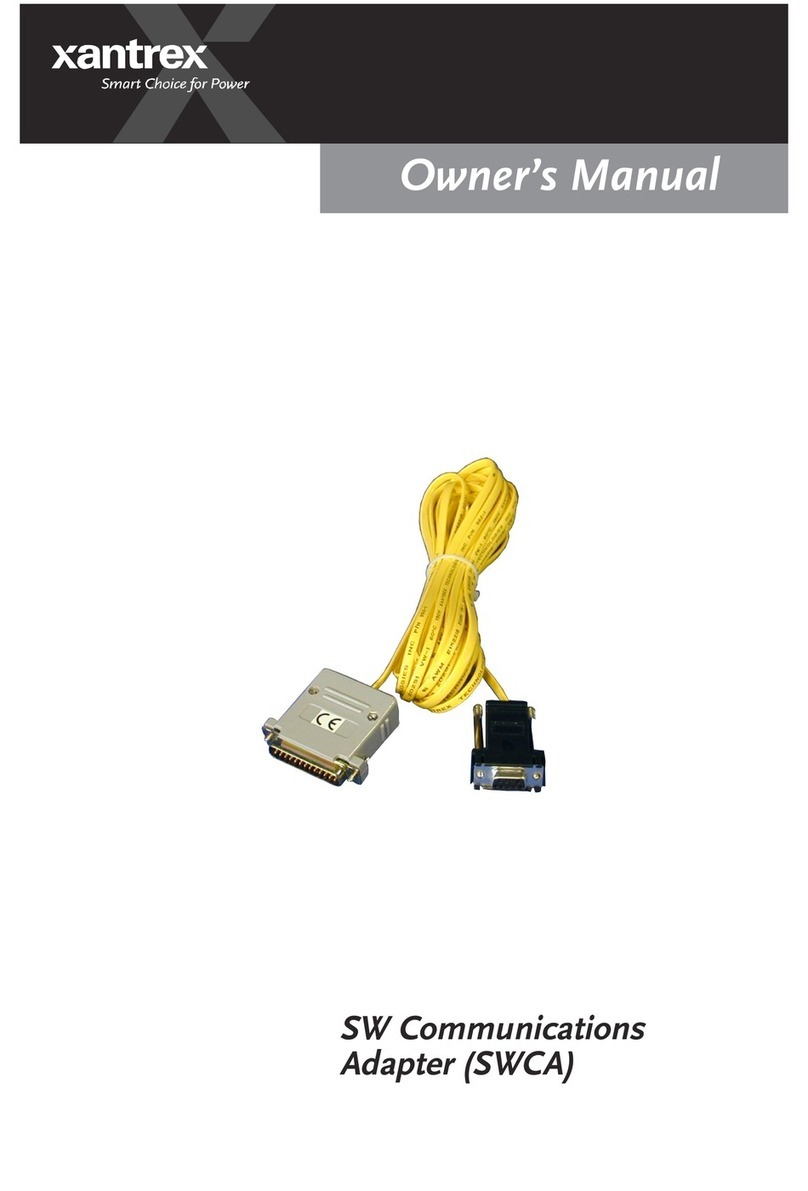 Xantrex Freedom SW 2000 owner's manual