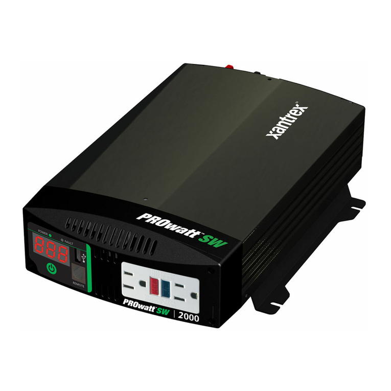 Xantrex PROWATT SW SW 1000 owner's guide
