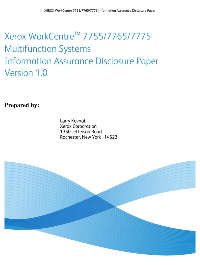 Xerox WORKCENTRE 7755 Technical manual