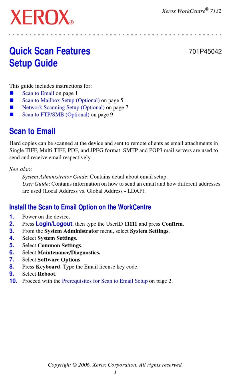 Xerox WorkCentre 7132 User manual