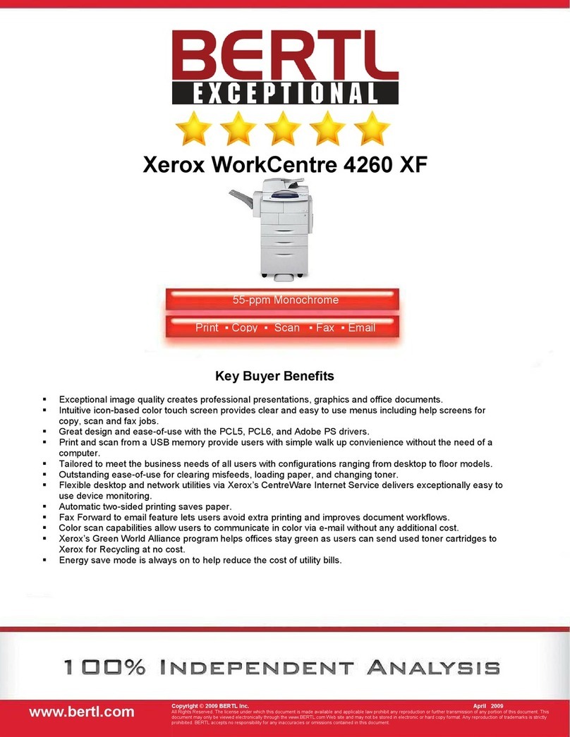 Xerox WorkCentre 4260/XF Brochure & specs