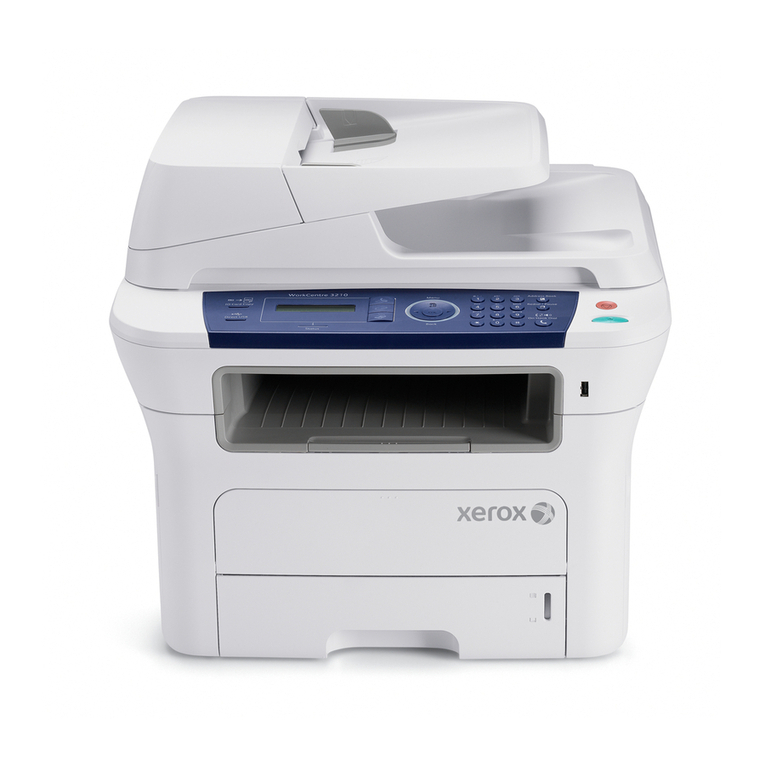 Xerox 3210 - workcentre b/w laser User manual