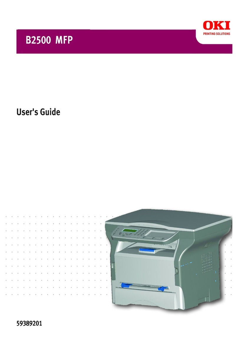 Oki B2500 MFP user guide